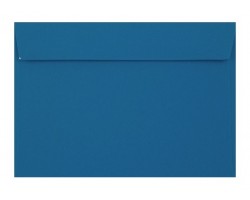 Barevná obálka s krycí páskou modrá 
