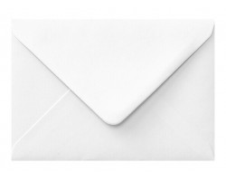 Poštovní obálka bílá 