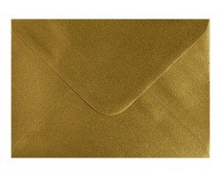 Poštovní obálka zlatá 
